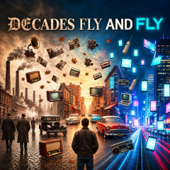 Decades fly and fly